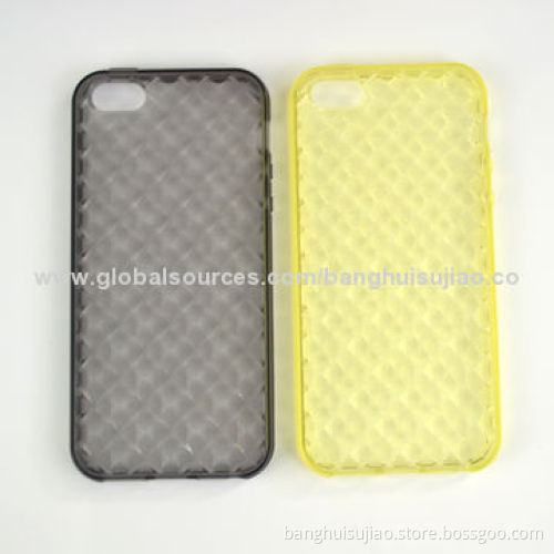 High transparent silk type TPU case for iPhone